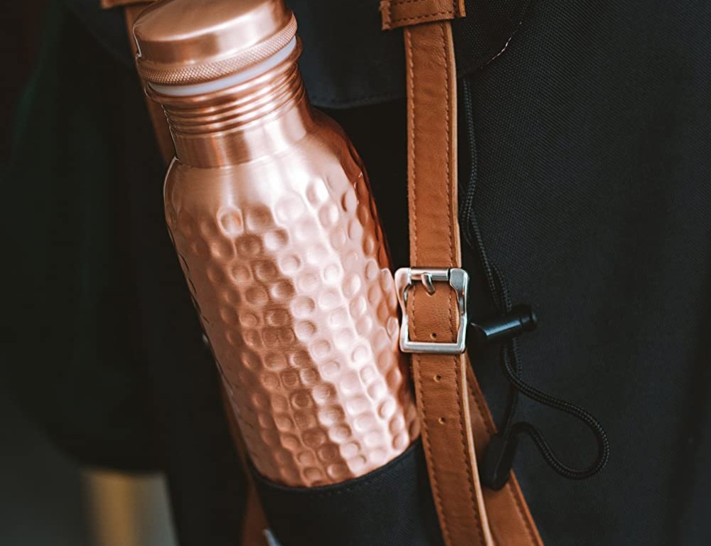 Kosdeg bottiglia riutilizzabile ecologica in rame