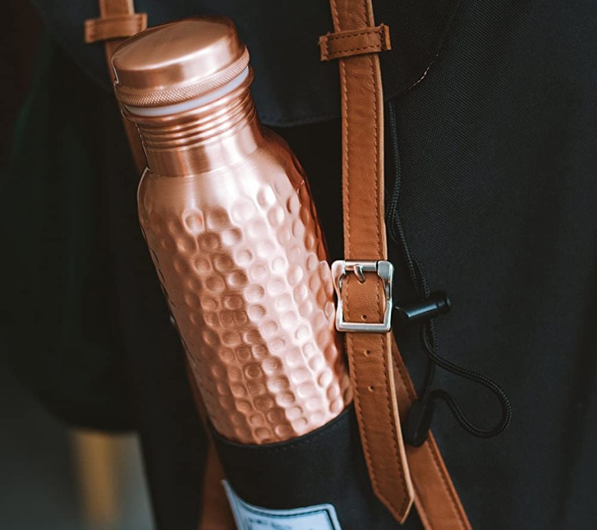 Kosdeg bottiglia riutilizzabile ecologica in rame